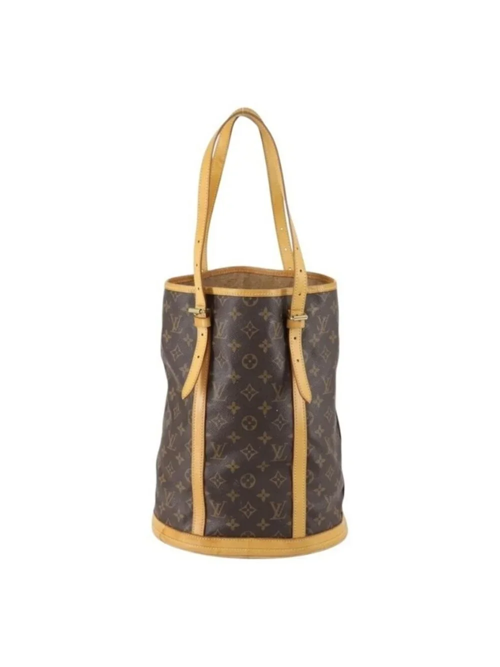 Authentic LOUIS VUITTON Monogram Bucket GM Shoulder Bag M42236 LV